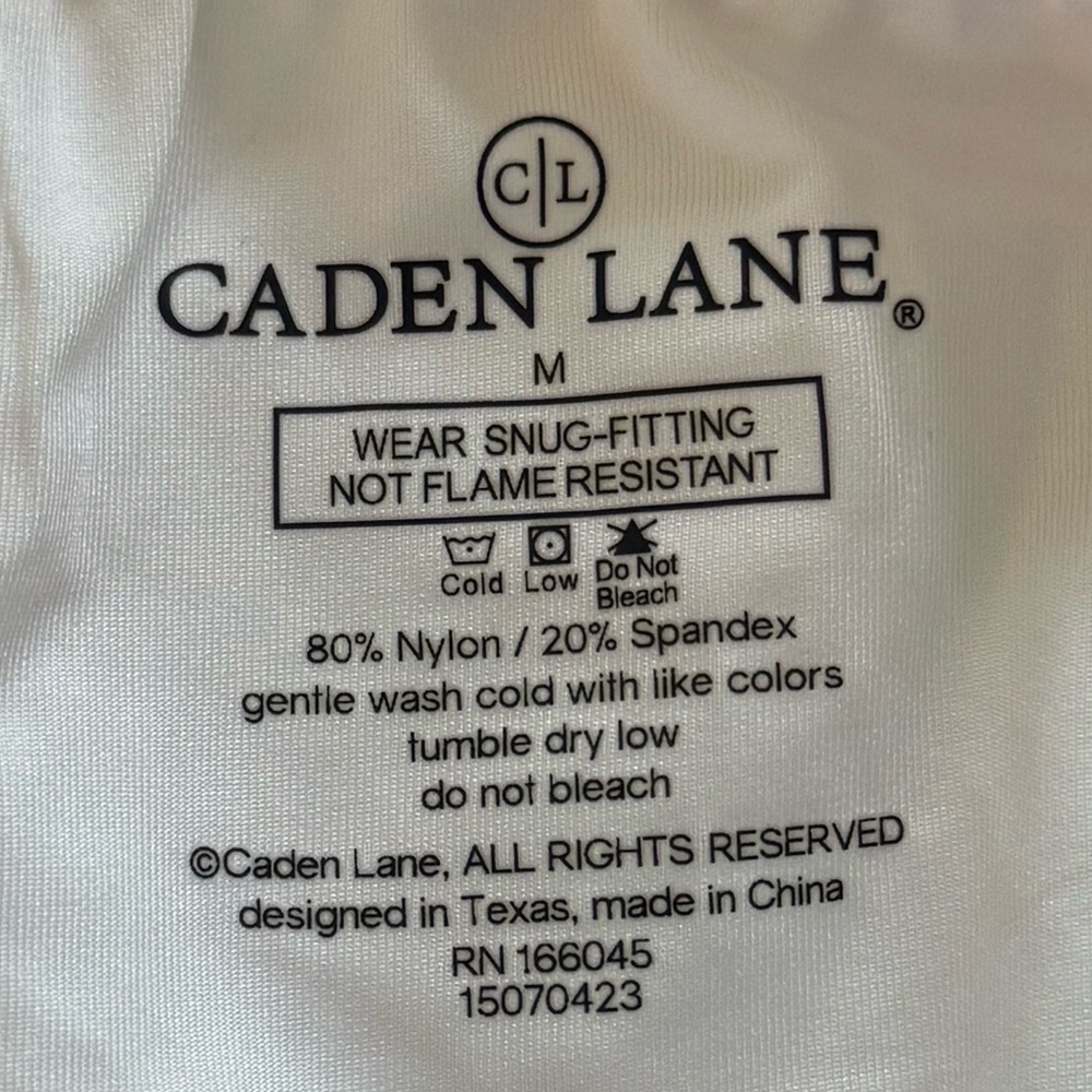 Caden Lane Ruffles One-Piece Swimsuit NWT - Picture 8 of 11